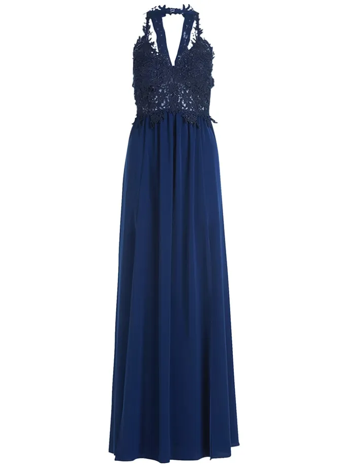 Kleid in Dunkelblau