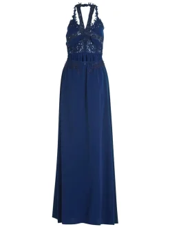 Kleid in Dunkelblau