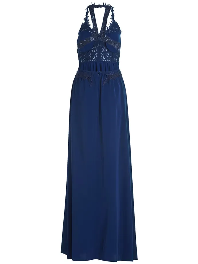 Kleid in Dunkelblau