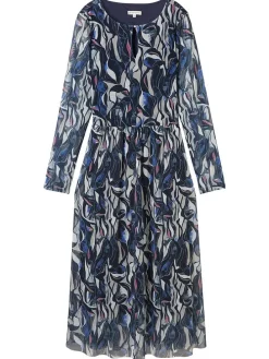 Kleid in Dunkelblau