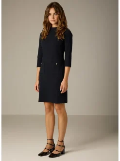 Kleid in Dunkelblau