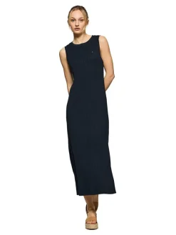 Kleid in Dunkelblau