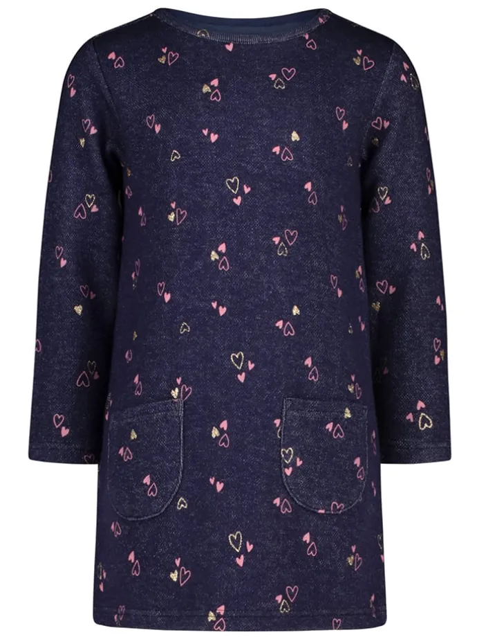 Kleid in Dunkelblau