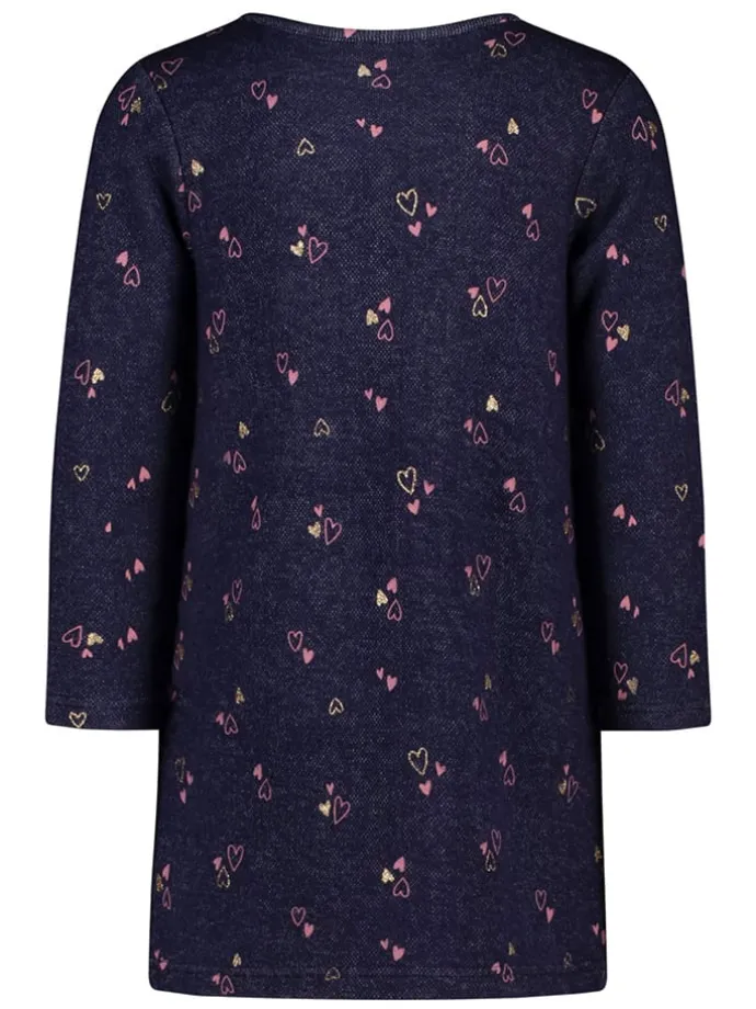 Kleid in Dunkelblau