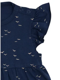 Kleid in Dunkelblau