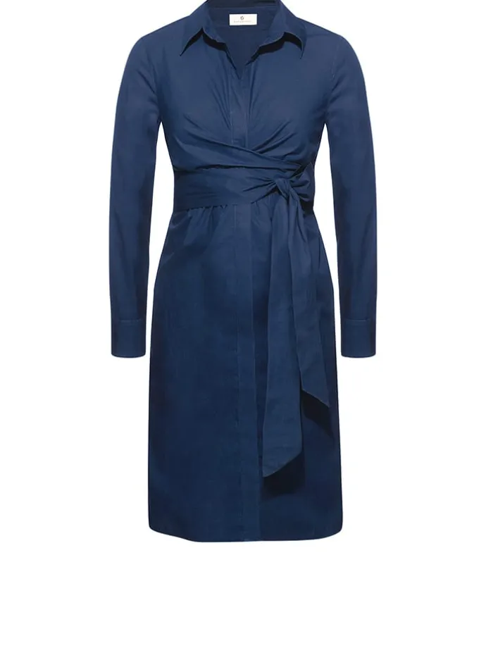 Kleid in Dunkelblau