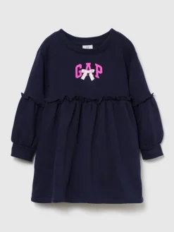 Kleid in Dunkelblau
