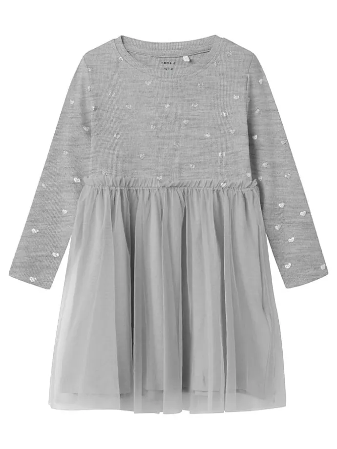 Kleid in Grau