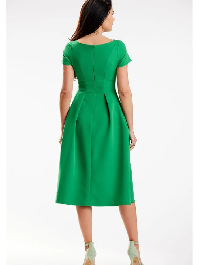Kleid in Grün