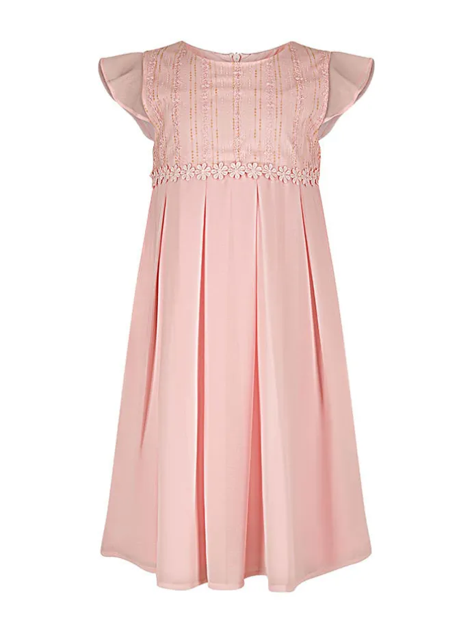 Kleid in Rosé