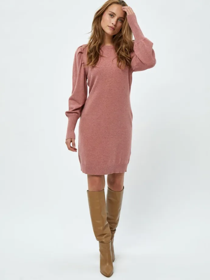 Kleid in Rose Melange