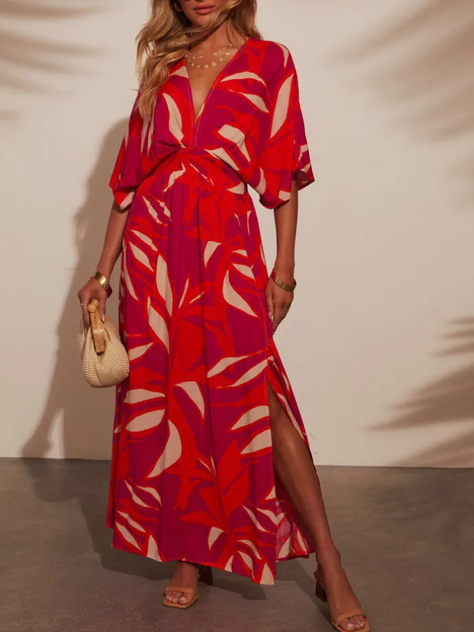 Kleid in Rot