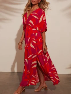 Kleid in Rot