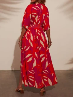 Kleid in Rot