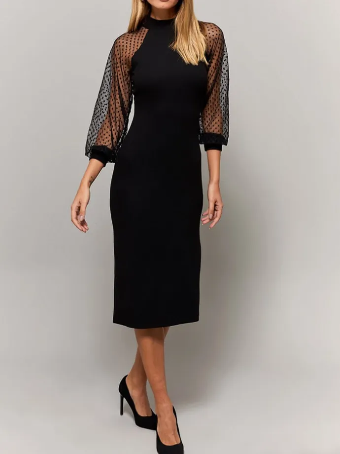 Kleid in Schwarz
