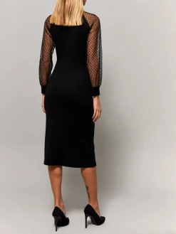 Kleid in Schwarz