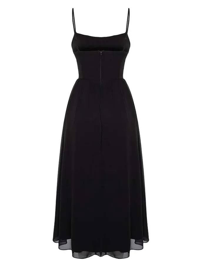 Kleid in Schwarz