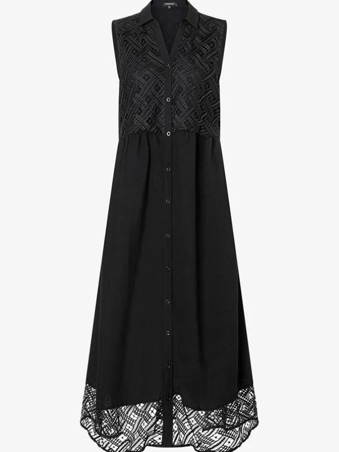 Kleid in Schwarz
