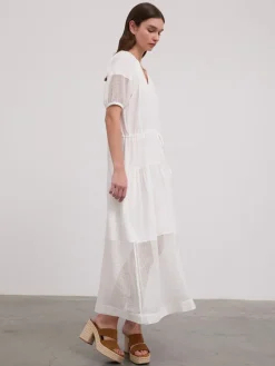 Kleid in Weiß