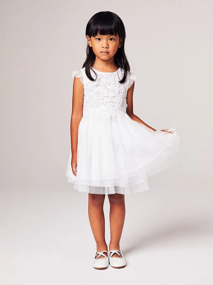 Kleid in Weiß