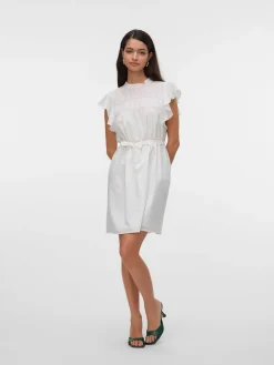 Kleid in Weiß