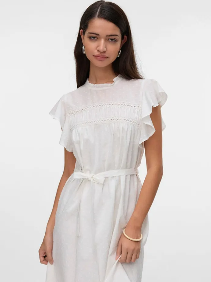 Kleid in Weiß