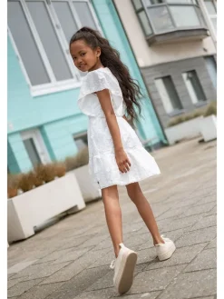Kleid "Madelief" in Weiß