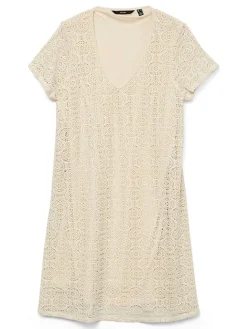 Kleid "Maya" in Beige