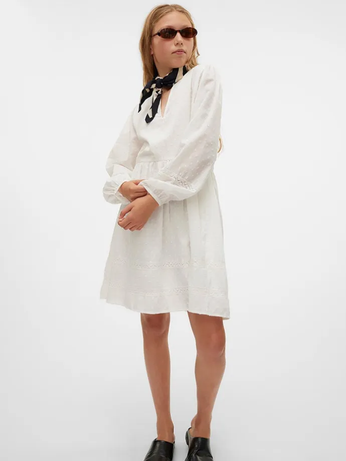 Kleid "Trine" in Weiß