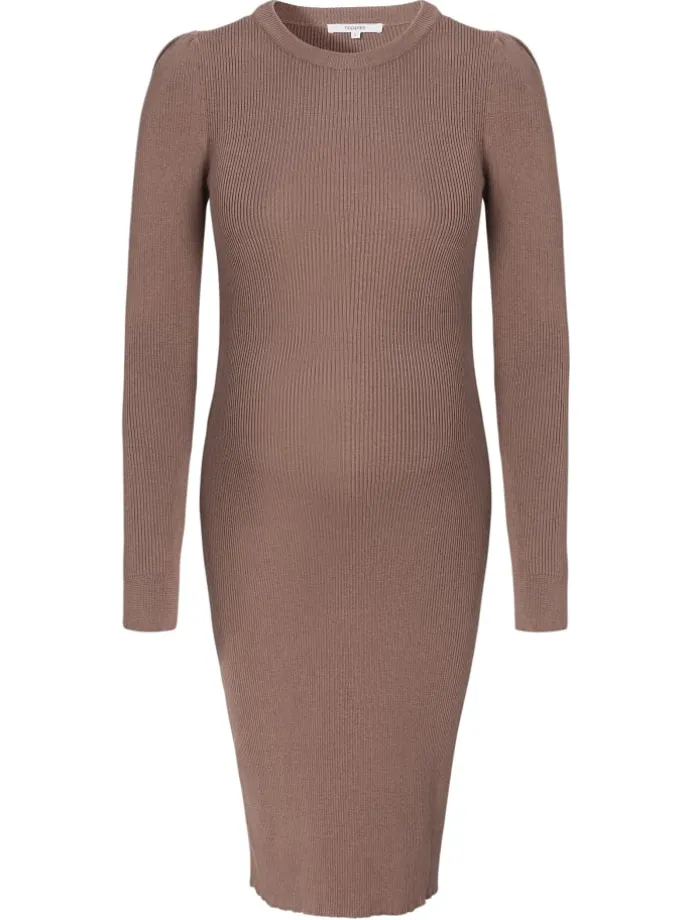 Kleid Vena in Deep Taupe
