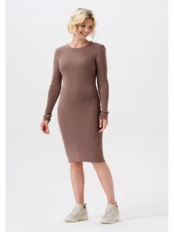Kleid Vena in Deep Taupe