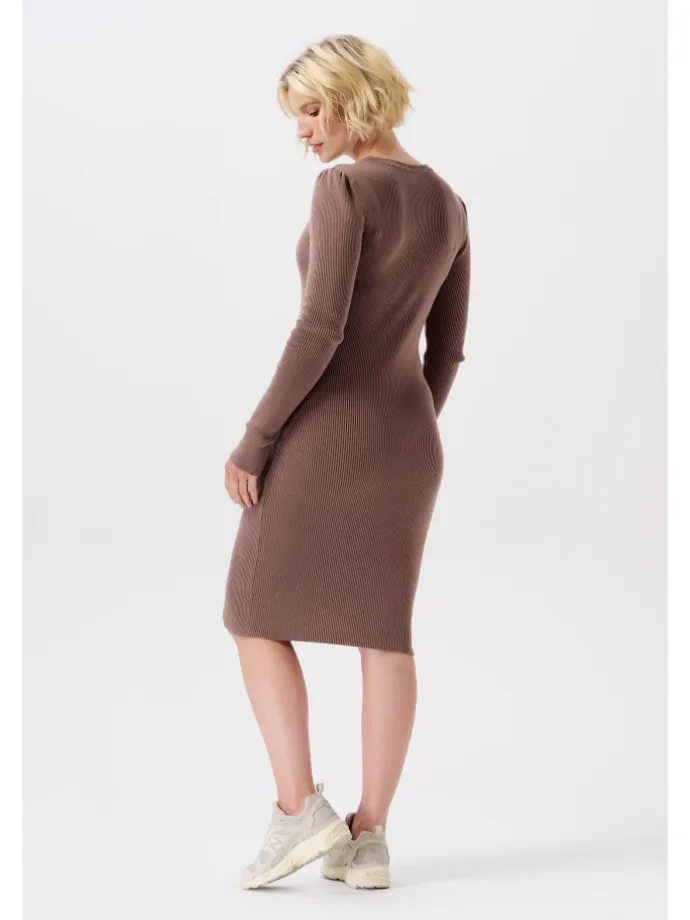 Kleid Vena in Deep Taupe