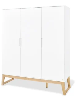 Kleiderschrank "Bridge" in Weiß - (B)156 x (H)187 x (T)52 cm