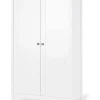 Kleiderschrank "Chalet" in Weiß - (B)103 x (H)185 x (T)58 cm