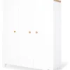 Kleiderschrank "Lova" in Weiß - (B)146 x (H)190 x (T)54 cm