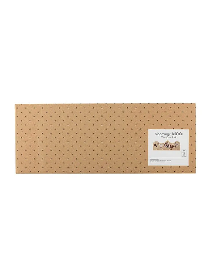 Kleiderständer "Miou" in Natur - (L)42 x (B)6 x (H)16 cm