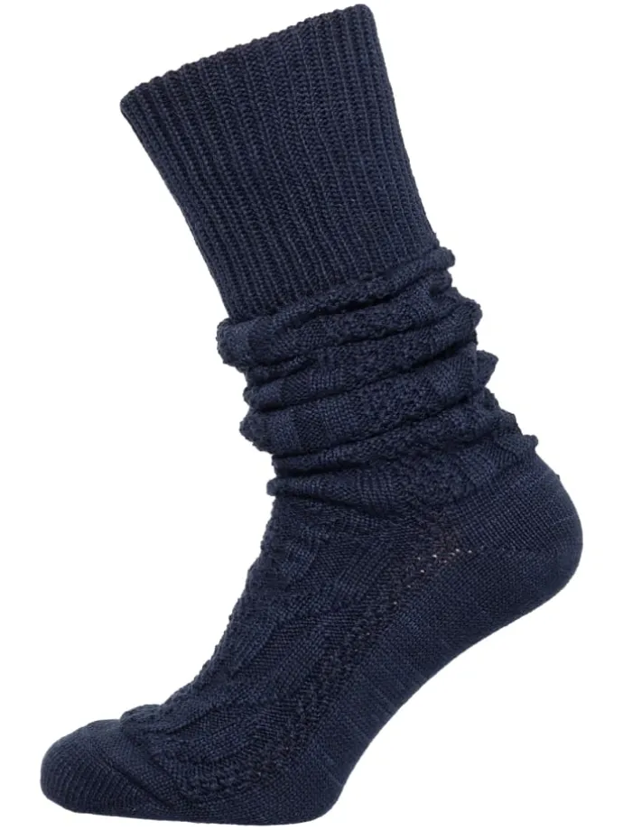 Kniestrümpfe CS555 in jeansblau