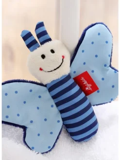 Knister-Greifling Schmetterling RedStars in blau