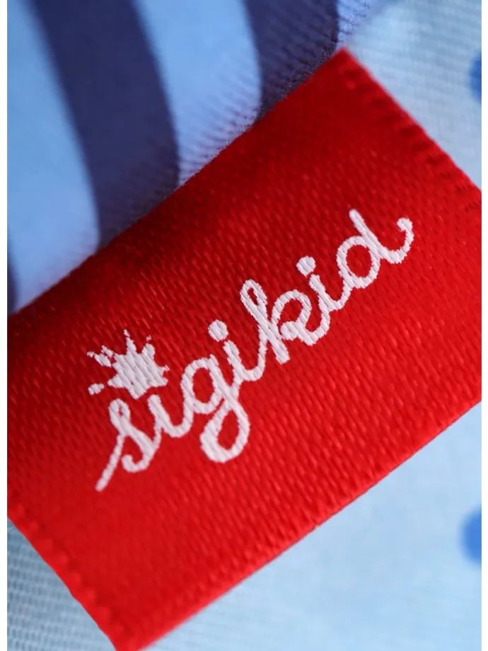 Knister-Greifling Schmetterling RedStars in blau