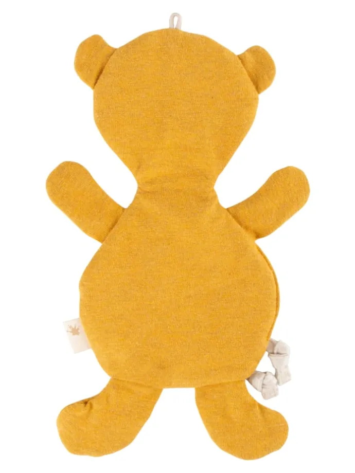 Knistertuch Bär Knistertücher in gelb