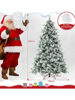 Künstlicher Weihnachtsbaum LED in Grün