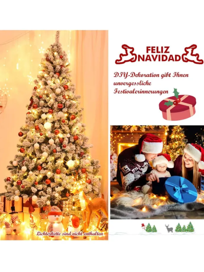 Künstlicher Weihnachtsbaum in Grün