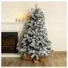 Künstlicher Weihnachtsbaum in Grün/ Weiß - (H)150 cm