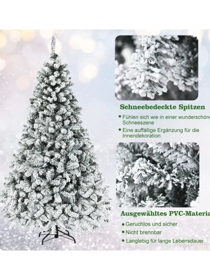 Künstlicher Weihnachtsbaum LED in Grün