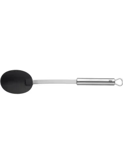 Kochlöffel ''Profi Plus'' in Schwarz - (L)32 cm