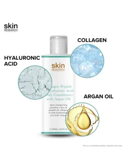 Kollagenpeptid & Hyaluronsäure täglicher Conditioner mit Arganöl