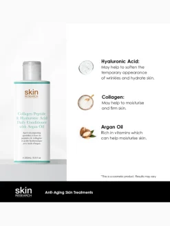 Kollagenpeptid & Hyaluronsäure täglicher Conditioner mit Arganöl