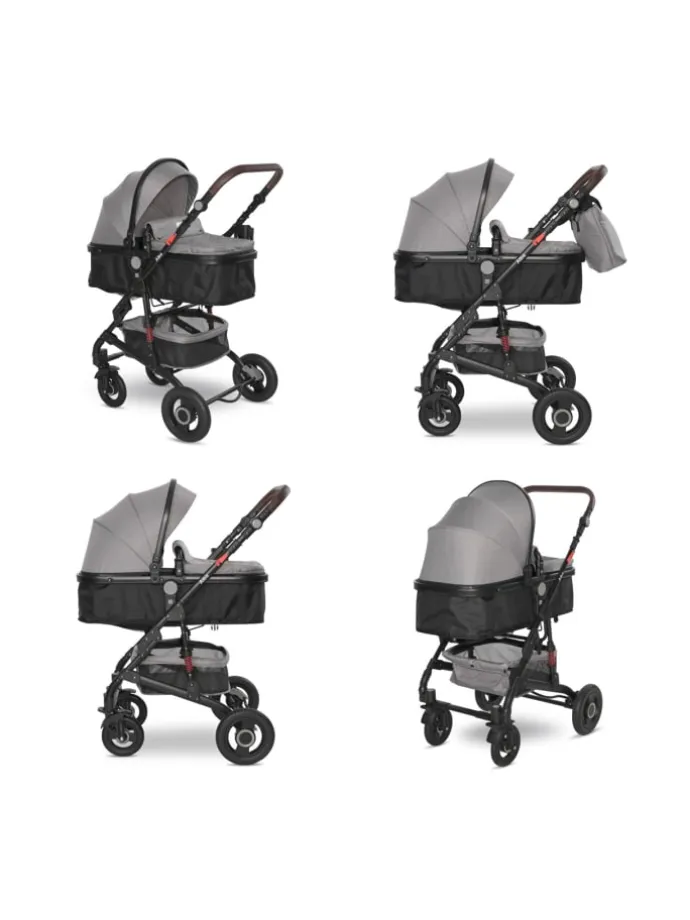 Kombikinderwagen 2 in 1 Alba in grau