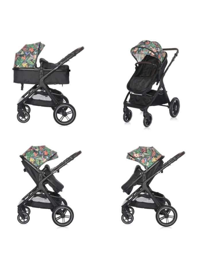 Kombikinderwagen 2 in 1 Viola in bunt