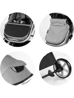 Kombikinderwagen 2 in 1 Vista in weiß